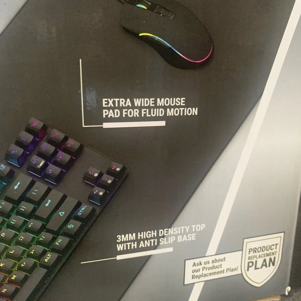 Combo gaming keyboard & mouse
